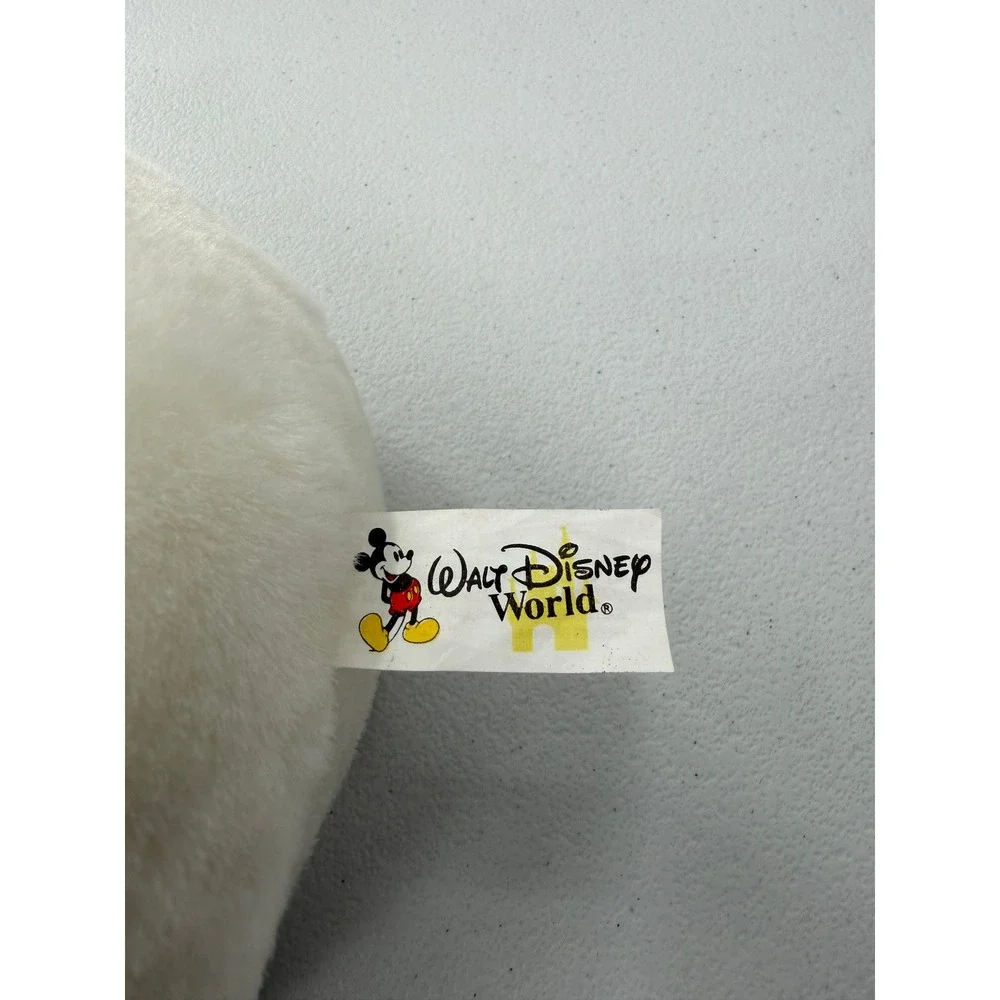 Disney Minnie Mouse Snowman Plush Holiday White Red Scarf Bow 15
